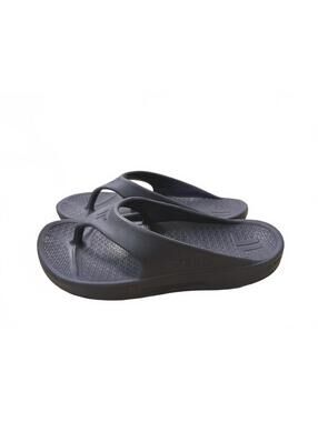 Telic Energy Flip Flops Blue Arch Support Pain Relief Women’s Size L (10)
